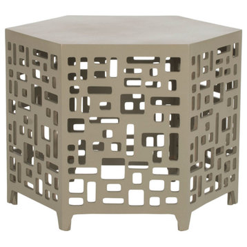 Lovell End Table Pearl Taupe