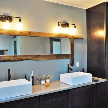 Culver, IN. Haas Signature, Modern/Rustic Inspired Kitchen, Laundry, & Baths