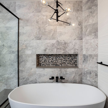 Refined Retreat: Evanston Master Bathroom Renovation
