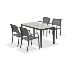 Belem 5-Piece Gray Patio Dining Set