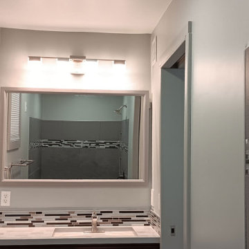 New Accessible Bathroom Addition - Curbless Shower