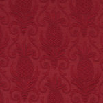 Red Pineapples Woven Matelasse Upholstery Grade Fabric By The Yard - This material is great for indoor upholstery applications. This Matelasse is rated heavy duty, and is upholstery weight. It is woven for enhanced appearance.