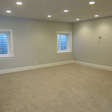 Elmhurst Family Basement with Something for Everyone