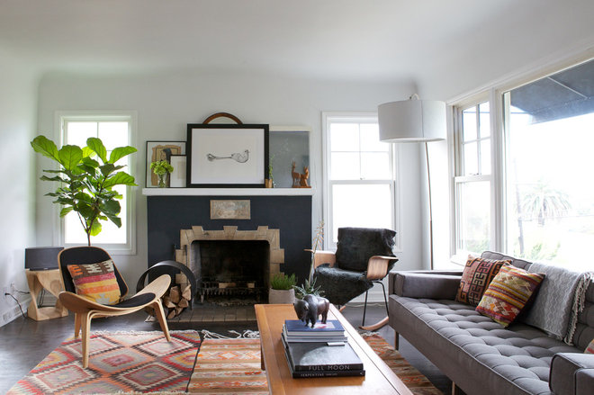 Midcentury Living Room by Natalie Myers