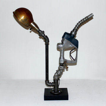 Gasoline Filler Nozzle Lamp