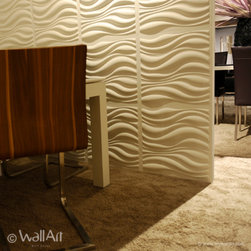 WallArt Waves-design - Wallpaper