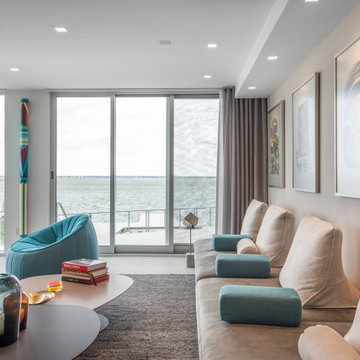 Contemporary Home: Lighting, Window treatments, Sound, and Video