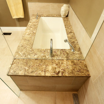 Soothing & Serene Ensuite Bathroom in a Cobourg Home