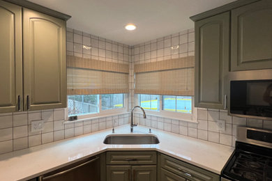 Example of a kitchen design in Denver