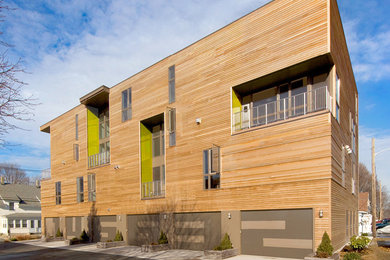 Inspiration for a modern exterior home remodel in Boston