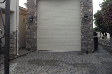 Home design - mediterranean home design idea in Phoenix