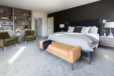 Inspiration for a timeless bedroom remodel in Denver