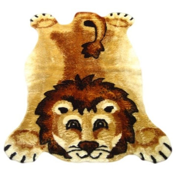Lion Playmat Rug, 39"x55"