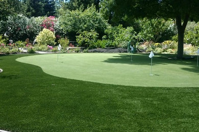 This is an example of a traditional landscaping in San Francisco.
