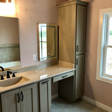 New Construction-Milan IL Koch Express Painted White Fog Black Highlights