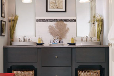 Inspiration for a bathroom remodel in Denver