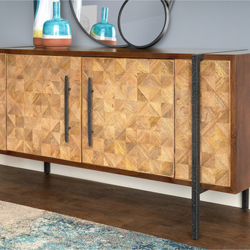 Floyd Prism Patterned Console - Natural
