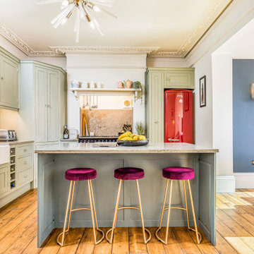 Four-storey townhouse extension