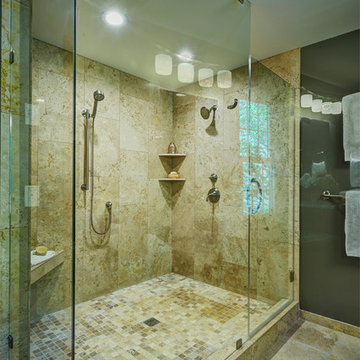 Mequon Spa Retreat Master Bathroom