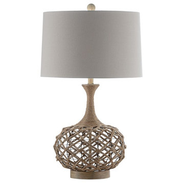 Myla 1 Light Table Lamp, Natural Hemp