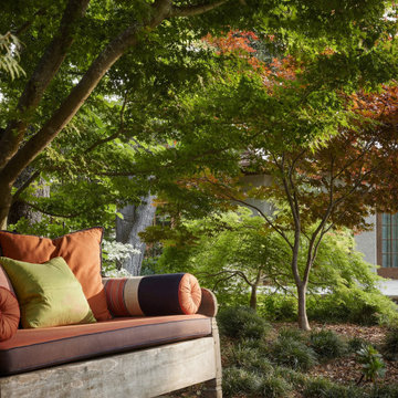 Shaded Outdoor Seating Garden