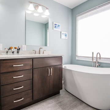 Modern Master Bath in Alexandria, VA