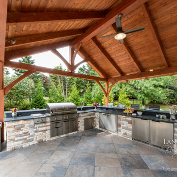 20x40 Timber Frame Pavilion