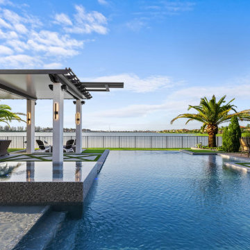 We Created A Luxurious Backyard Resort For This Home In Parkland Bay