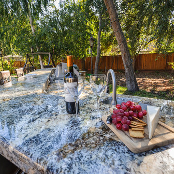 Los Altos outside BBQ