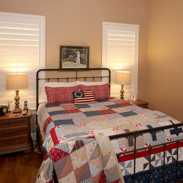 Knotty Alder shutters in Georgetown, Texas