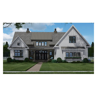 Rock Creek House Plan- Front - Farmhouse - Minneapolis - by Kieran J ...