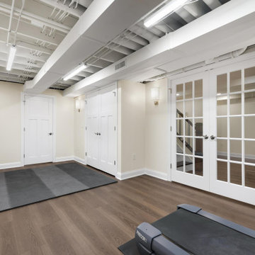 Basement Remodel Exercise Room
