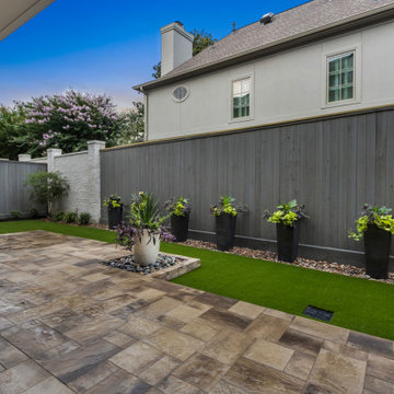 Modern River Oaks Landscape Design- Houston, TX