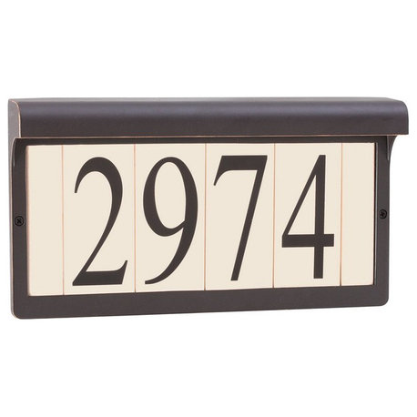 Fixture-Antique Bronze Finish - Outdoor - Address Lights - 73-BEL-610024