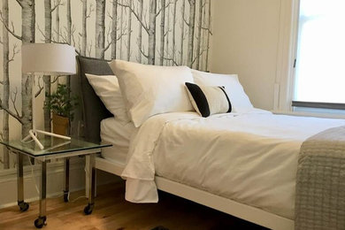 Inspiration for a victorian bedroom remodel in Other