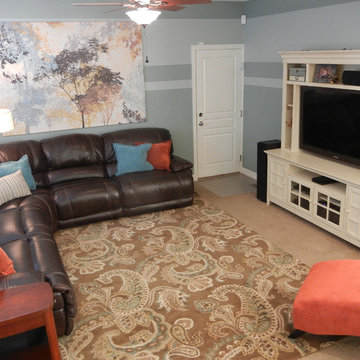 Colorful and Simple Family Space