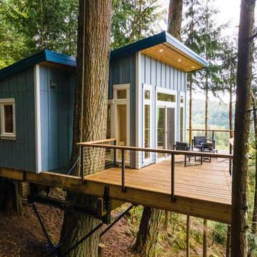 Woodland Waterfall Treehouse