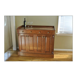 Traditional Cherry Bar - Indoor Pub And Bistro Tables