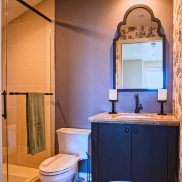 Modern Traditional Blended Style Bathroom