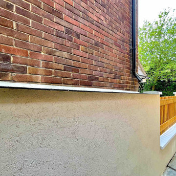 Bespoke Brick Wall Installation in Upminster, London