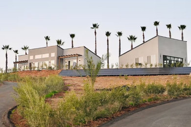Example of an exterior home design in San Diego
