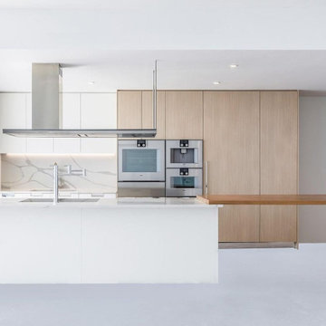 Keeping Clean Lines, Kitchen Renovation in Los Angeles, CA