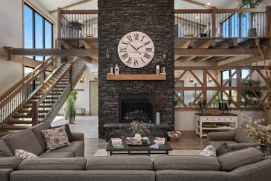 Living room - living room idea in Boise