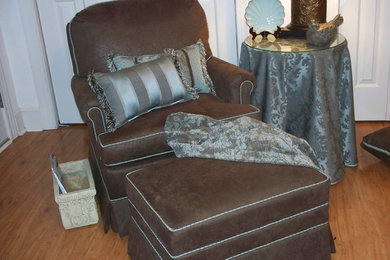 Bedroom - eclectic bedroom idea in Other