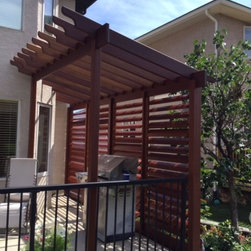 Deck Privacy Screens - Pergolas
