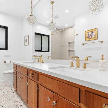 Mid-Century Modern Luxury: Bathroom Remodels in Encino Hills