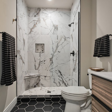 Refined Comfort with Hickory & Tile