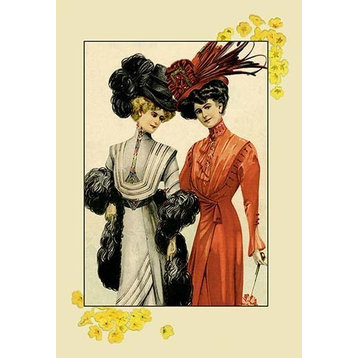 Jeweled Ladies - Fine Art Giclee Print 24" x 36"