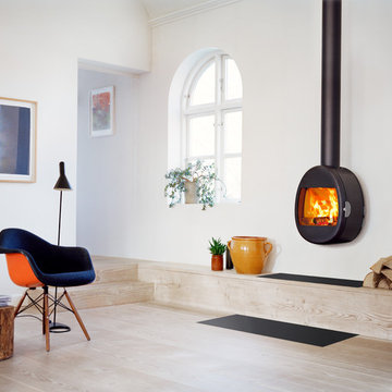 Fritstående brændeovne