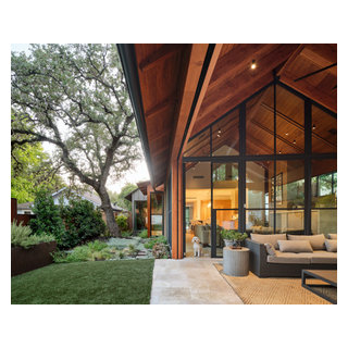 hillside - Modern - Landscape - Austin - by austin outdoor design